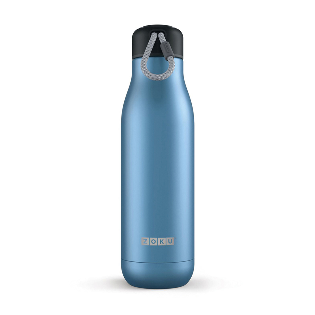 Stainless Steel Thermic Bottle 750Ml Blue  Zoku